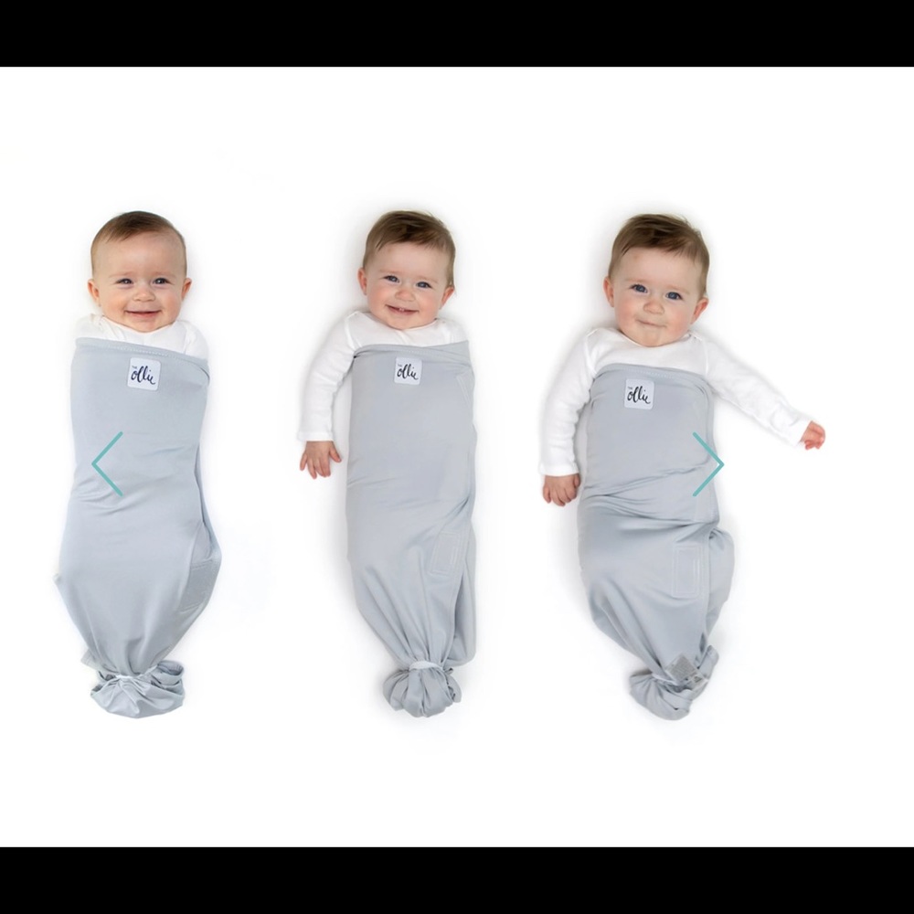 The Ollie Swaddle in Stone